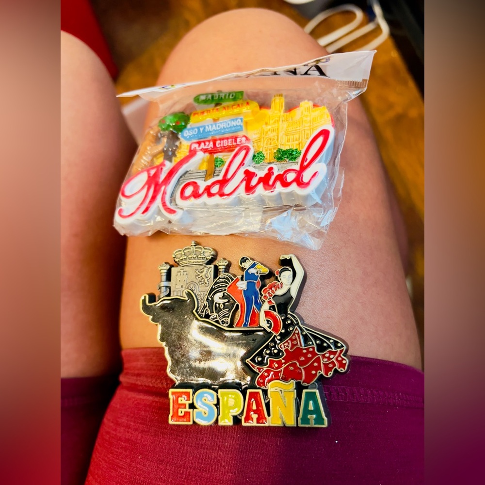 Adidas España Magnet with Bull and Dancer